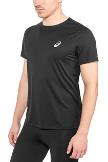 Koszulki sportowe męskie - aSICS Silver Koszulka rowerowa z krótkim rękawem Mężczyźni, performance black L 2020 Koszulki do biegania 2011A006001-L - grafika 1