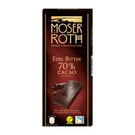 Czekolada - Moser Roth Czekolada Gorzka 70% Cacao 125 g - miniaturka - grafika 1