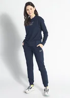 Dresy damskie - Komplet dresowy damski EMPORIO ARMANI EA7 3LTV59 TJCQZ 1554 - Emporio Armani - miniaturka - grafika 1