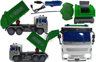 ŚMIECIARKA samochód zdalnie sterowany pilot AUTO RC pojazd budowlany - Zabawki zdalnie sterowane ŚMIECIARKA samochód zdalnie sterowany pilot AUTO RC pojazd budowlany - Zabawki zdalnie sterowane - miniaturka - grafika 1