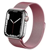 Akcesoria do smartwatchy - Apple Crong Milano Steel - Pasek ze stali nierdzewnej do Watch 38/40 mm (różowe złoto) - miniaturka - grafika 1