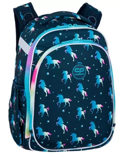 Coolpack Turtle Plecak szkolny Unisex dzieci, Blue Unicorn, 40 x 29 x 14 cm, Designer - Plecaki szkolne i tornistry - miniaturka - grafika 1