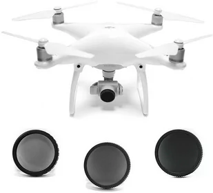 Zestaw 3 filtrów do dronów DJI Phantom 4 i Phantom 3 PRO / ADV - Akcesoria do drona - miniaturka - grafika 1