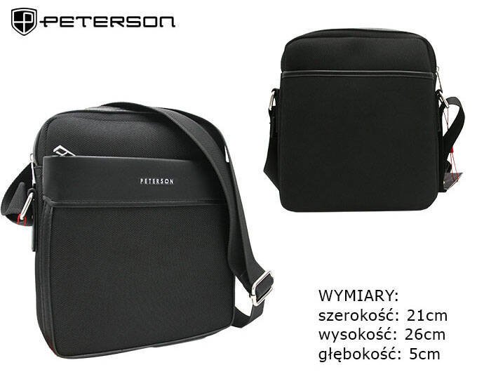 Codzienna torebka męska crossbody - Peterson