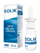 Przeziębienie i grypa - Solinea Solik spray do nosa z ektoiną 20 ml - miniaturka - grafika 1
