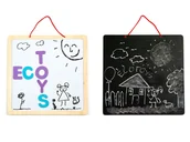 Tablice dla dzieci - Tablica Edukacyjna Dwustronna Magnetyczna Kredowa - miniaturka - grafika 1