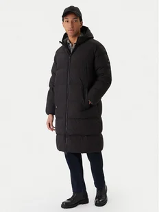 Tommy Hilfiger Kurtka puchowa MW0MW40628 Czarny Regular Fit - Kurtki męskie - miniaturka - grafika 1