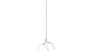 Piorunochrony - Elko-Bis Iglica gąsiorowa podwójna fi 12mm aluminiowa 71.15 AL /1.5m/ /97101509/ 97101509 - miniaturka - grafika 1