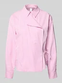 Bluzki damskie - Koszula bluzkowa o kroju regular fit z domieszką wiskozy model 'WITO' - miniaturka - grafika 1