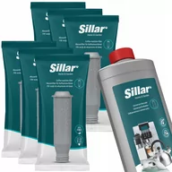 Akcesoria i części do ekspresów do kawy - Odkamieniacz do ekspresu 1l + 6x filtr Sillar do wody do ekspresu Krups - miniaturka - grafika 1