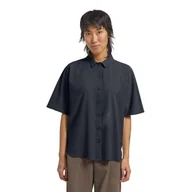 Koszule damskie - Damska koszula z krótkim rękawem Jack Wolfskin SIERRA QUEST SS SHIRT W dark navy - XS - miniaturka - grafika 1