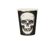 Halloween - Kubeczki Czacha na Halloween - 270 ml - 10 szt. - miniaturka - grafika 1