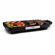 Grille elektryczne - Grill Plancha TEFAL CB641810 PLANCHA BOOSTER BLK/INOX EU - miniaturka - grafika 1