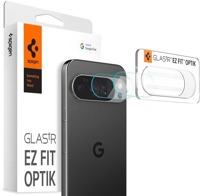 Ochrona na obiektyw aparatu Spigen Optik Glas.Tr do Google Pixel 10 Pro XL przezroczysty 2szt