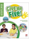 Książki do nauki języka angielskiego - Give Me Five! 4 Activity Book + kod online - miniaturka - grafika 1