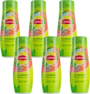 Syropy i koncentraty owocowe - 6x Syrop do SodaStream Lipton Ice Tea Zielona Herbata z cytrusami 440 ml - miniaturka - grafika 1