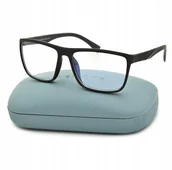 Dodatki do strojów karnawałowych - Męskie Okulary zerówki z Filtrem do Komputera BLF - miniaturka - grafika 1