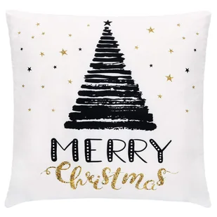 Poszewka dekoracyjna 40x40cm na poduszkę, jasiek z choinką - Poszewki na poduszki - miniaturka - grafika 1