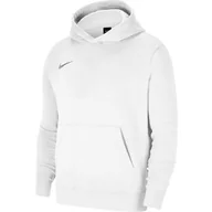 Odzież sportowa dziecięca - Bluza dla dzieci Nike Park 20 Flecee Pullover Hoodie biała CW6896 101 - miniaturka - grafika 1