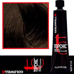 Goldwell TOPCHIC Farba pernamentna do włosów 6BS - wyrafinowany przydymiony jasny brąz 60ml - Farby do włosów i szampony koloryzujące - miniaturka - grafika 1
