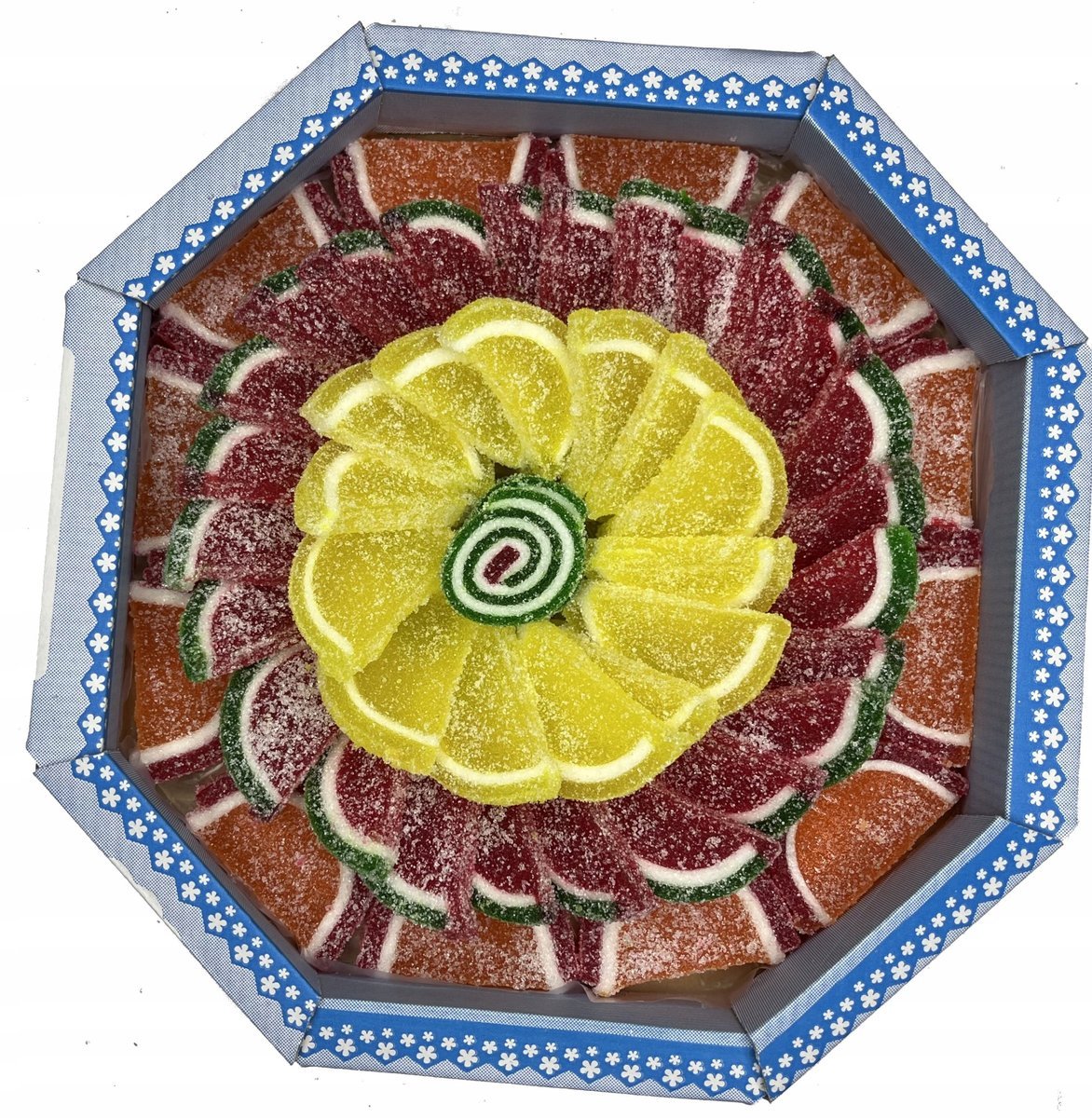 Ciach-pol Galaretka w cukrze 8 kąt cytrynki Ciach pol 1,2 kg 1200 g