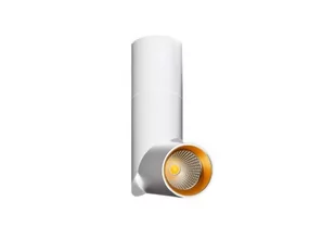 Azzardo Spot LAMPA sufitowa SANTOS LM-9012 metalowa OPRAWA regulowana LED 12W tuba czarna LM-9012 - Lampy sufitowe - miniaturka - grafika 1