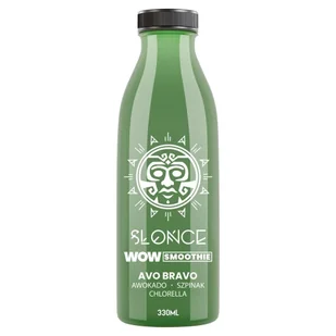 Słońce Wow Avo Bravo Smoothie 330 ml - Soki i napoje niegazowane - miniaturka - grafika 1