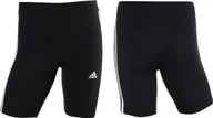 Legginsy - Adidas Legginsy adidas Essentials 3 Stripes Cotton Biike Tights girls Jr IC3628 - miniaturka - grafika 1