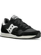 Trampki damskie - Saucony Skórzane sneakersy "Dxn Trainer Vintage" w kolorze czarno-białym - miniaturka - grafika 1