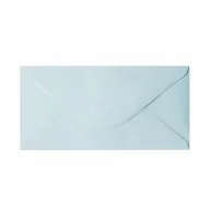 Koperty - Galeria Papieru Koperty DL Gładki niebieski satynowy 130g (10) - miniaturka - grafika 1