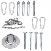 Hamaki - Mocowanie Sufitowe Hak Hamak Huśtawki Worka 150Kg - miniaturka - grafika 1