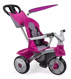 Feber Baby Trike Easy Evolution Róż - Rowerki trójkołowe - miniaturka - grafika 1