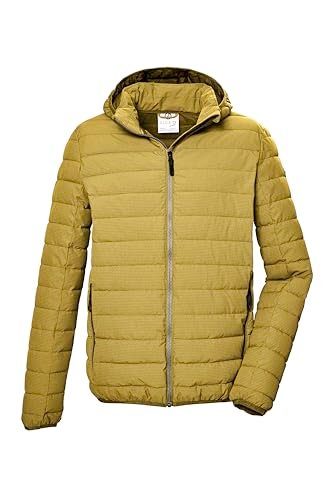 G.I.G.A. DX Męska kurtka pikowana/kurtka przejściowa z odpinanym kapturem GS 84 MN QLTD JCKT, wypalana żółta, L, 43131-000