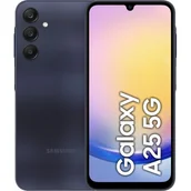 Telefony komórkowe - Samsung Galaxy A25 SM-A256 6/128GB Czarny - miniaturka - grafika 1