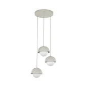 Lampy sufitowe - Bono lampa wisząca 3xG9 beżowa 10206 - miniaturka - grafika 1