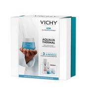 Zestawy kosmetyków damskich - Vichy Aqualia Thermal zestaw Krem do twarzy na dzień 50 ml + krem do twarzy na noc 15 ml + serum do twarzy 10 ml + woda micelarna 100 ml dla kobiet - miniaturka - grafika 1