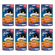 Przysmaki dla kotów - Przysmak dla kota FELIX Play Tubes Kurczak i wątróbka 8 x 50 g - miniaturka - grafika 1