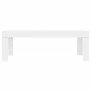 Stolik kawowy, biały 102x50x36 cm, materiał drewnopochodny Lumarko! - Ławy i stoliki kawowe - miniaturka - grafika 5