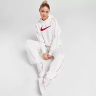 Bluzy damskie - NIKE BLUZA Z KAPTUREM NSW FLC OS PO HDY SW - Nike - miniaturka - grafika 1