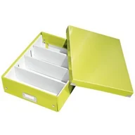 Półki na dokumenty - Leitz INNY Pudełko Z Przegródkami Click Store Wow Średnie Zielony 135L153 - miniaturka - grafika 1