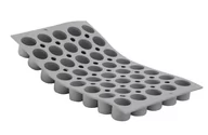 Akcesoria gastronomiczne - de Buyer Silikonowa mata do ciastek - cylindrów 300 x 176 mm | Elastomoule D-1873-01 - miniaturka - grafika 1