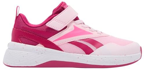 Reebok Dziewczęce Nano Play Stretch Lace & Top Strap Sneaker Sneaker, Frostedberry Veryberry Ftwrwhite, 30 EU