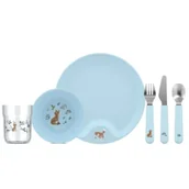 Zestawy naczyń dla dzieci - Mepal Zestaw obiadowy dziecięcy Mio Forest Friends 108041065408 - miniaturka - grafika 1