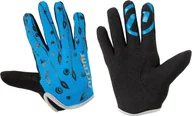 Rękawiczki rowerowe - Accent Rękawiczki dziecięce Accent Elsa niebieskie L/XL L / XL - miniaturka - grafika 1
