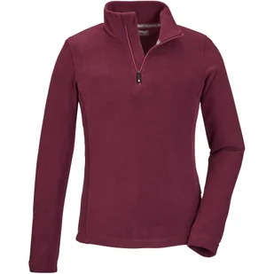 Bluza dziewczęca Killtec KSW 188 GRLS FLC SHRT - Odzież sportowa dziecięca - miniaturka - grafika 1