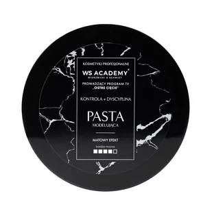 WS ACADEMY_Pasta modelująca do włosów o matowym wykończeniu 75ml - Kosmetyki do stylizacji włosów - miniaturka - grafika 1