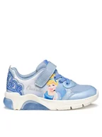 Buty dla dziewczynek - Geox Sneakersy J Fadinlight J55M4C 0ANKC C4230 D Błękitny - miniaturka - grafika 1