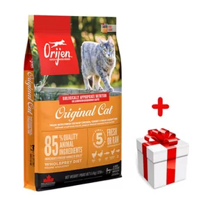 ORIJEN Original Cat 5,4kg+ niespodzianka dla kota - Sucha karma dla kotów - miniaturka - grafika 1