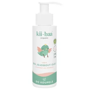 Kii-Baa Organic Baby Bio Jojoba Oil olejek do ciała 100 ml dla dzieci - Balsamy i oliwki dla dzieci - miniaturka - grafika 1