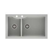 Zlewozmywaki - Zlewozmywak granitowy Respect 140 Axis - miniaturka - grafika 1